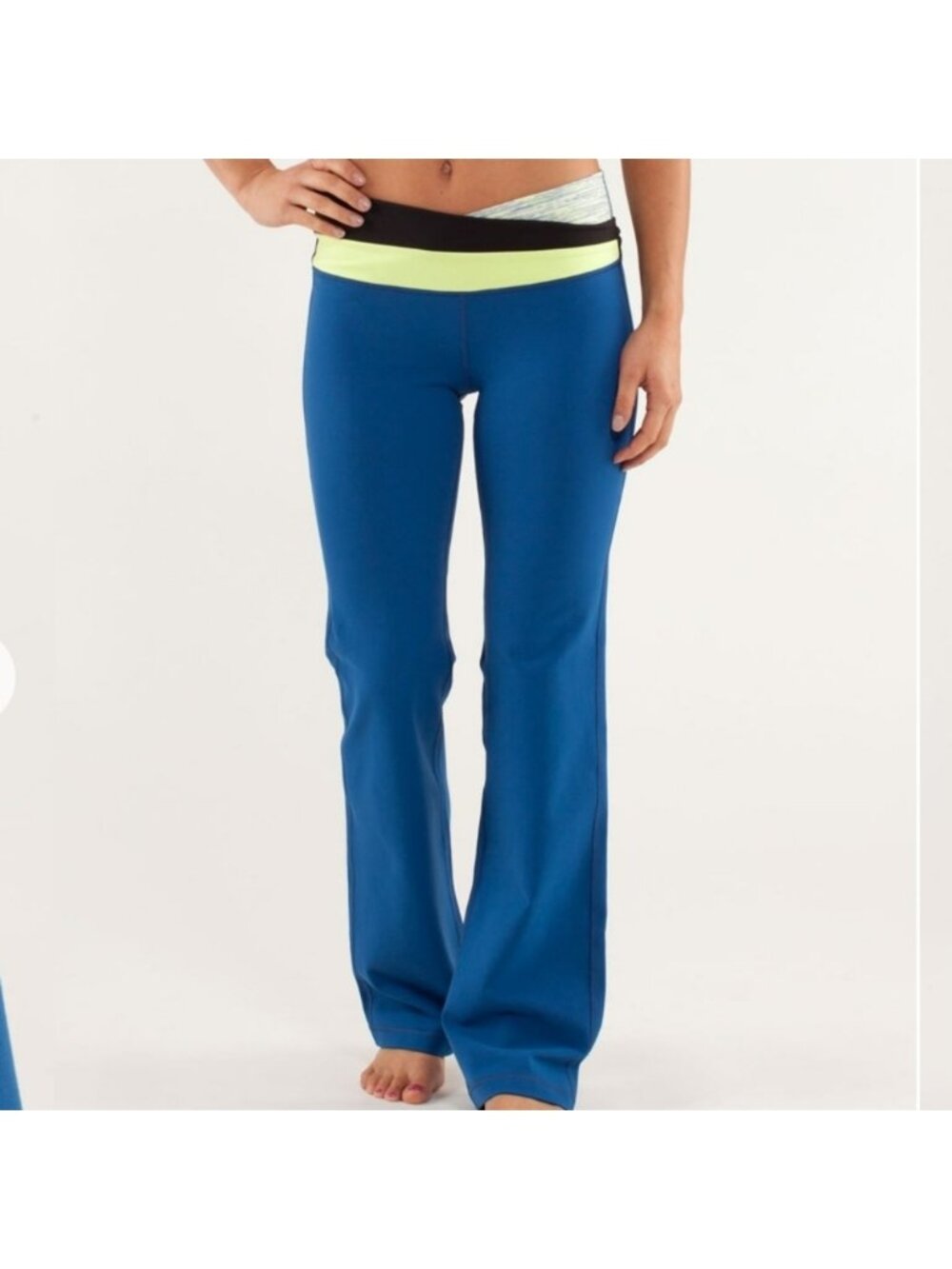 Lululemon Astro Pant Limitless Blu/Wee R Fr Space Polar Crm clarity yellow/blk